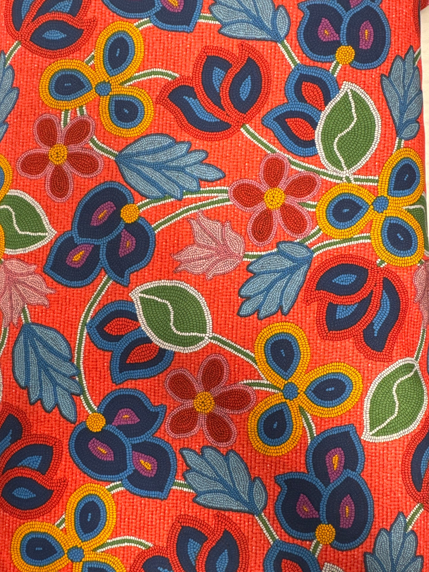 Beaded Floral 2 - Red