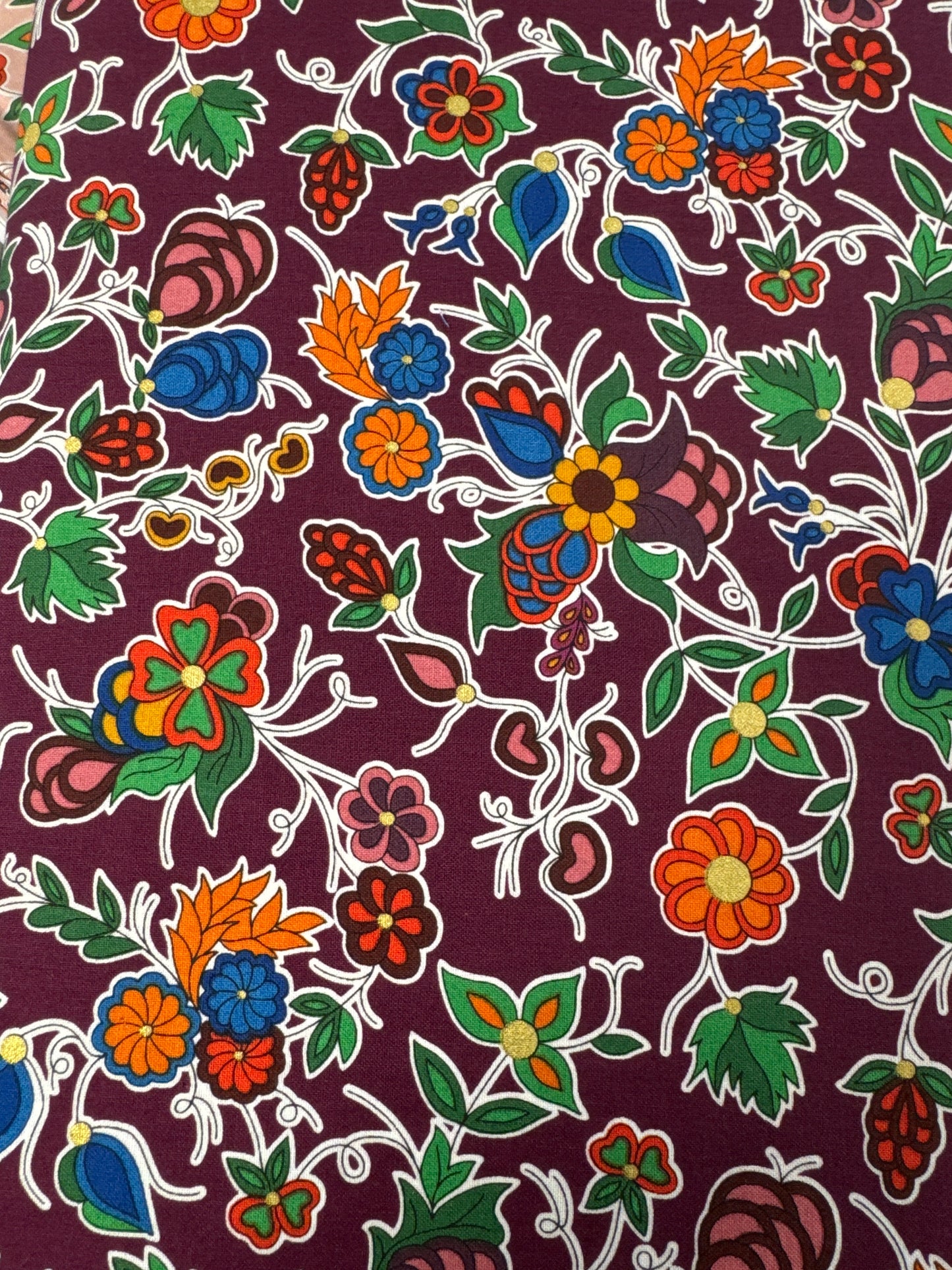 Family Bloom Burgundy