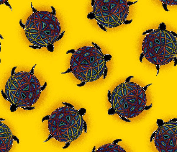 All Over Turtle Yellow