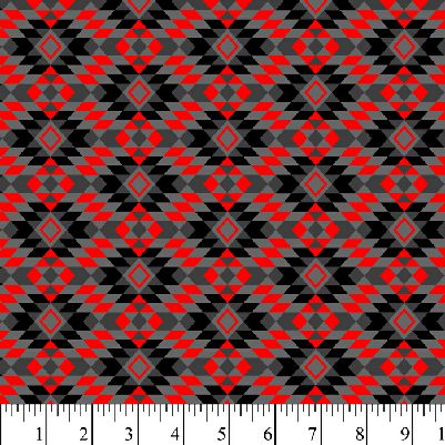 Bright Tonal Red/Black