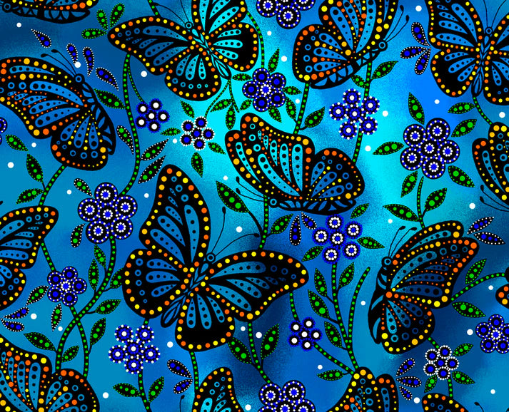 Butterflies AB Blue