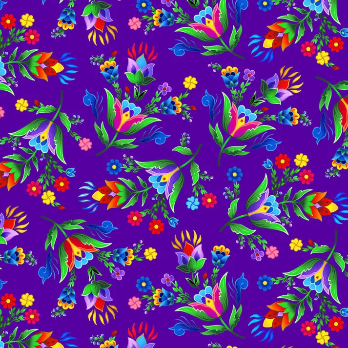 Regalia Floral Purple