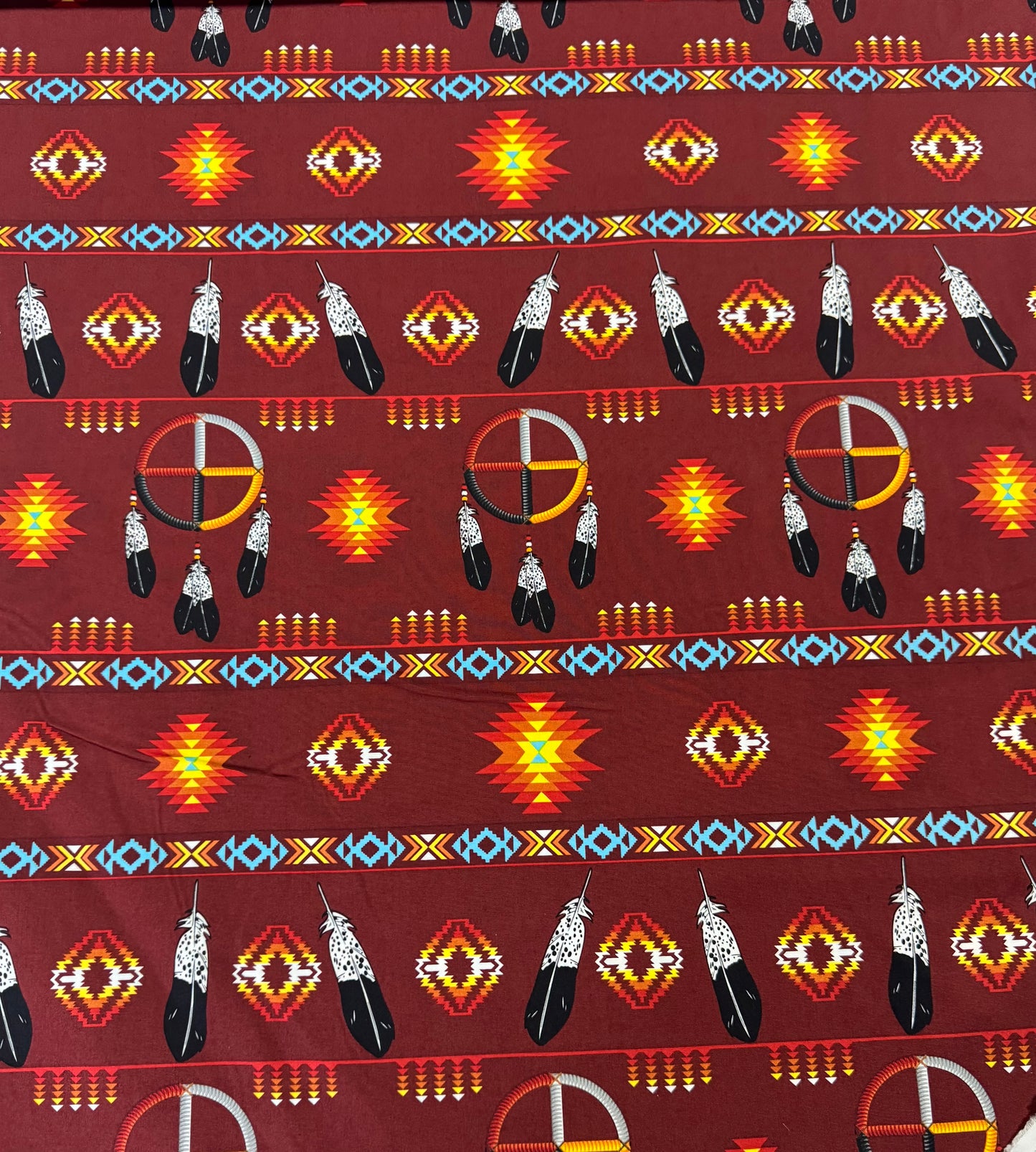 Medicine Wheel-Maroon