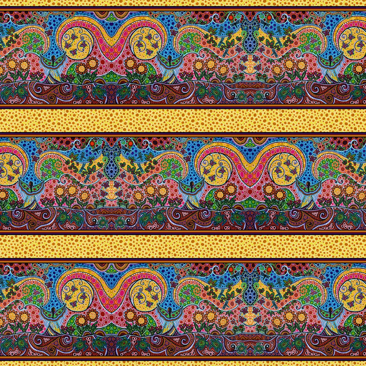 Strong Earth Woman Border Stripe