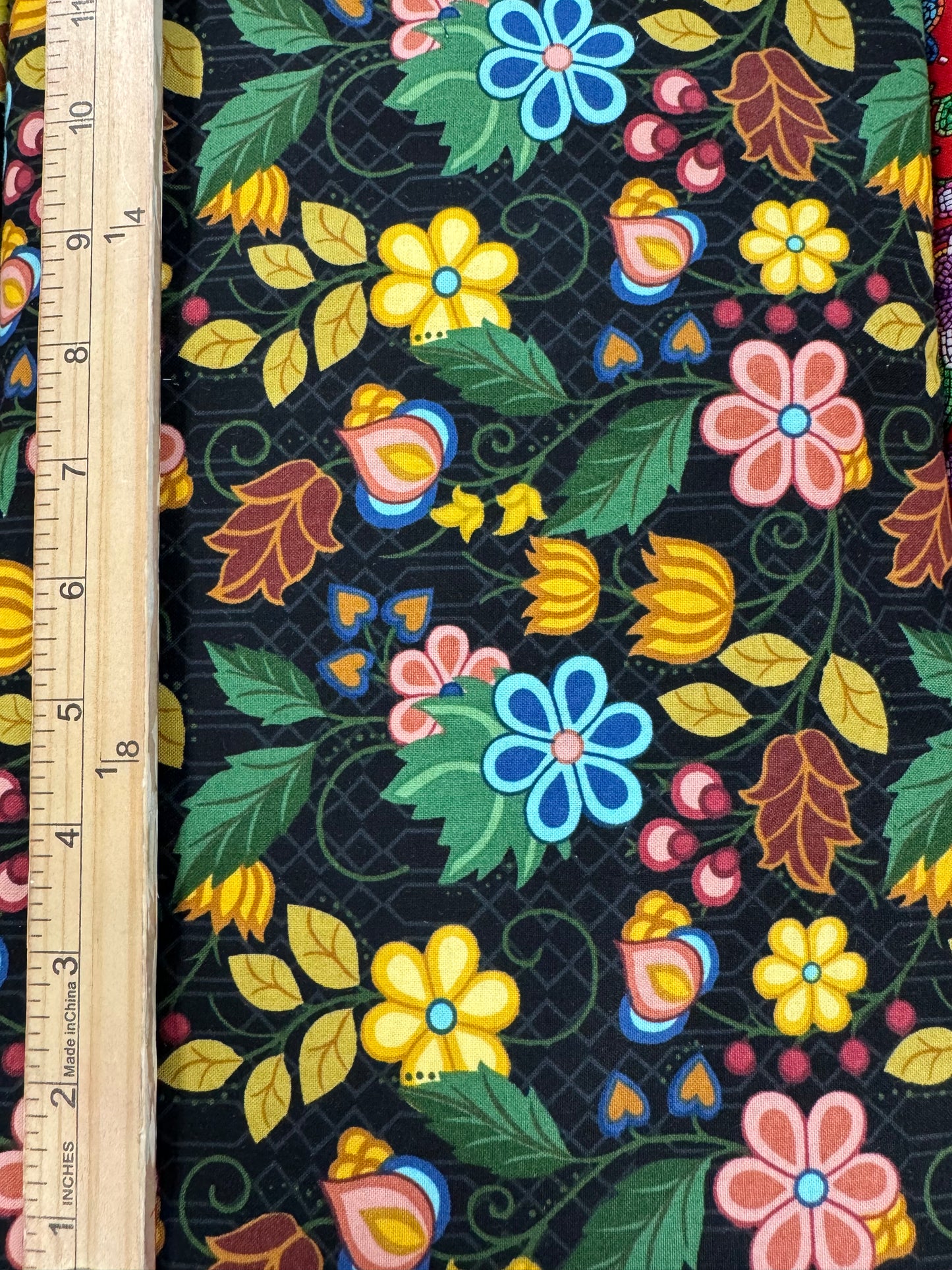 SG4 Floral Black