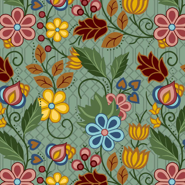 SGS4 Floral Satin Sage