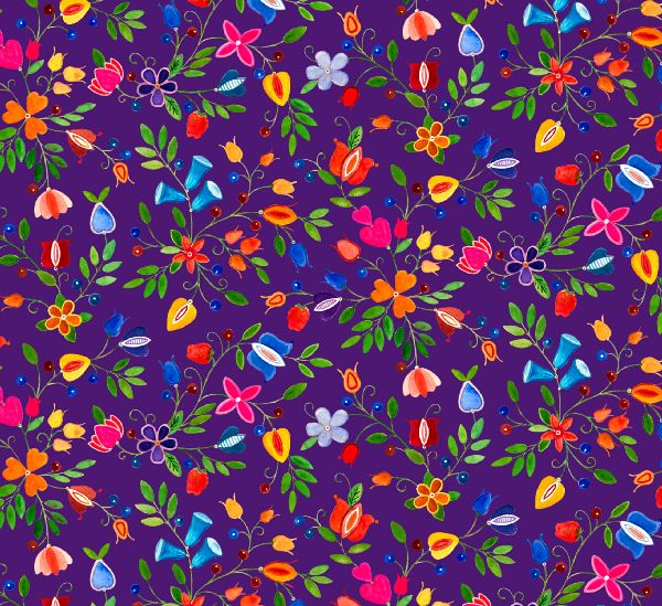 Pride Floral Purple