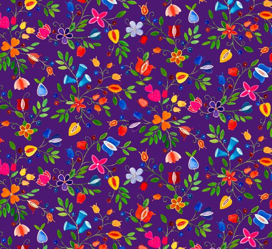 Pride Floral Purple