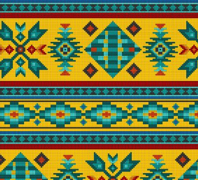Tucson Beaded Design Gold