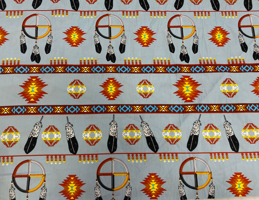 Medicine Wheel-Blue Gray