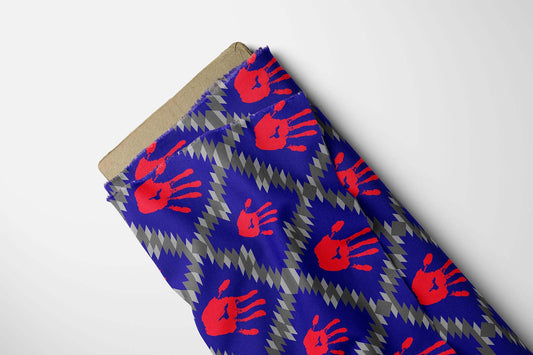 Red Hand, MMIW, Triangle Blue