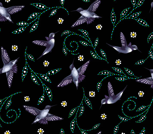 Hummingbirds BA Black