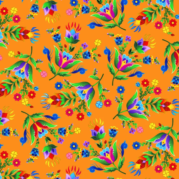 Regalia Floral Orange