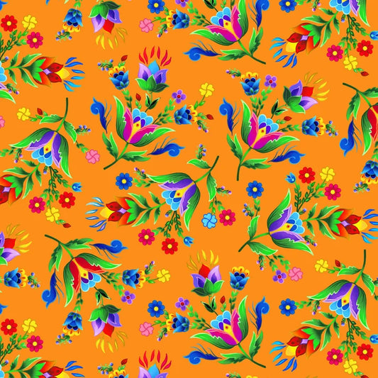 Regalia Floral Orange