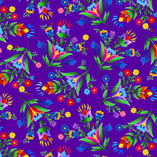 Regalia Floral Purple