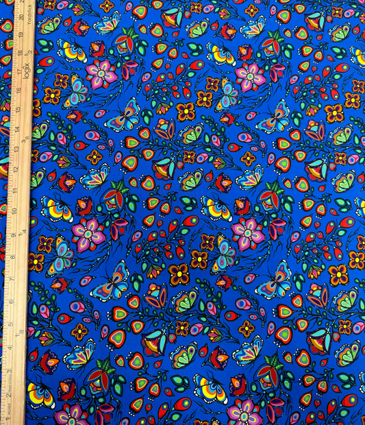JT Floral Butterfly Royal