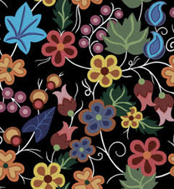 SG1 Native Floral Black