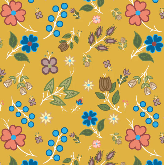 SG6 Native Floral Gold
