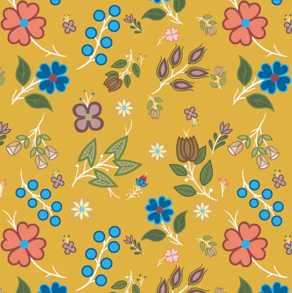 SG6 Native Floral Gold