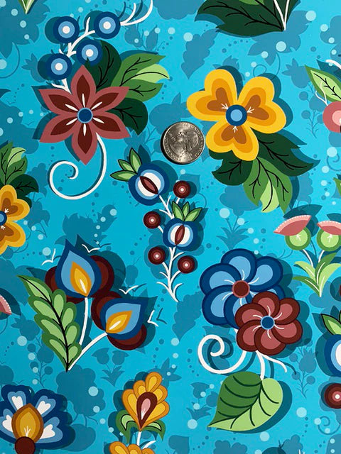 SG3 Native Floral Blue