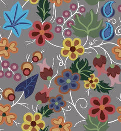 SG1 Native Floral Grey