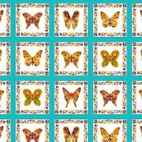 Woodland Delight Turquoise Panel