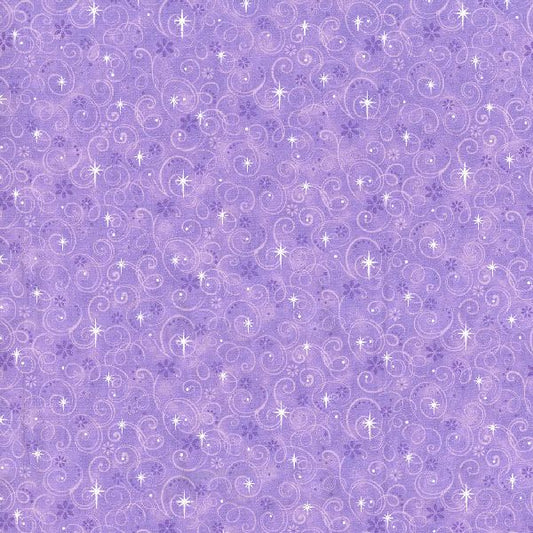 Purple Swirl Glitter